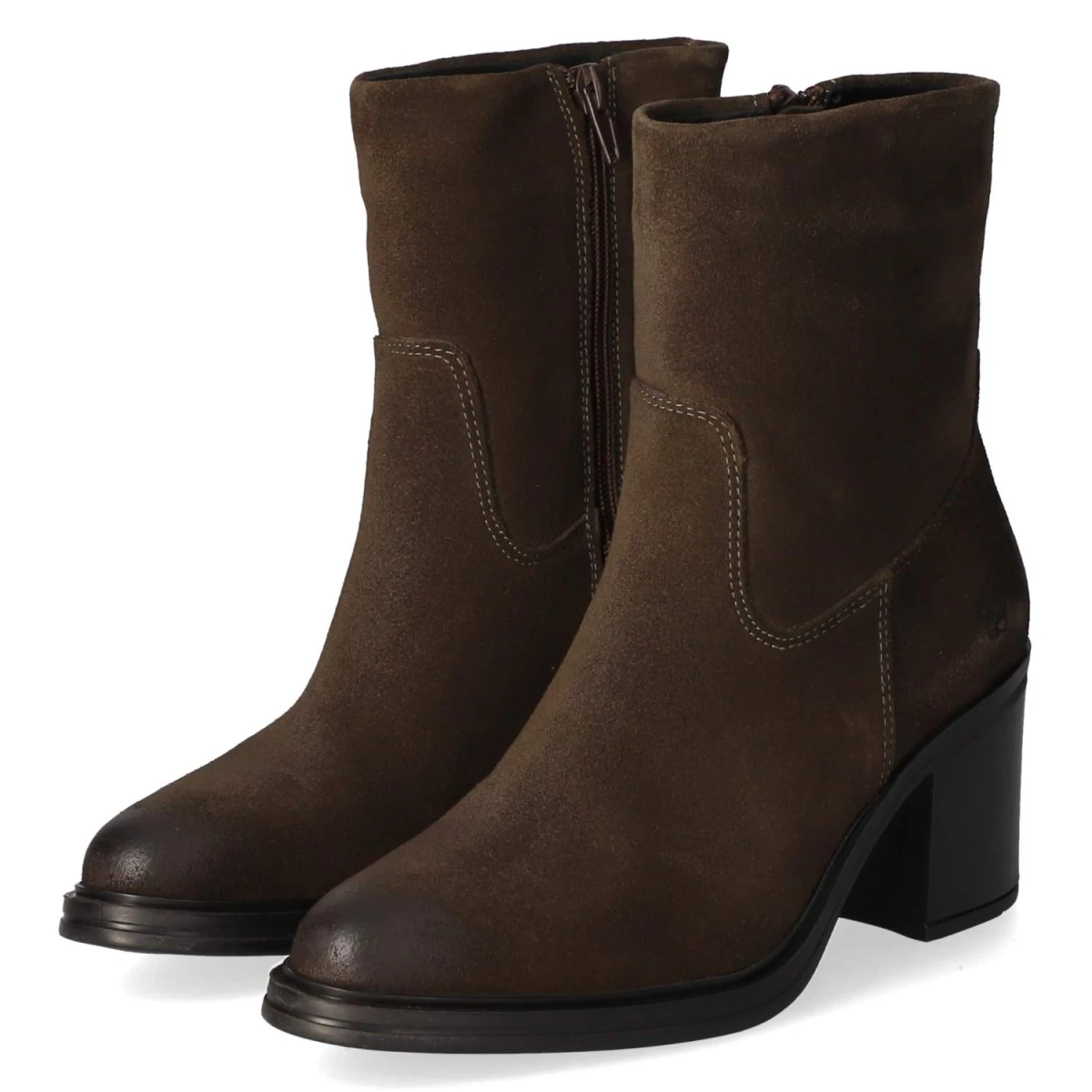 Apple of Eden Stiefeletten CHIARA - Gr. 41 - Grün - Rauleder