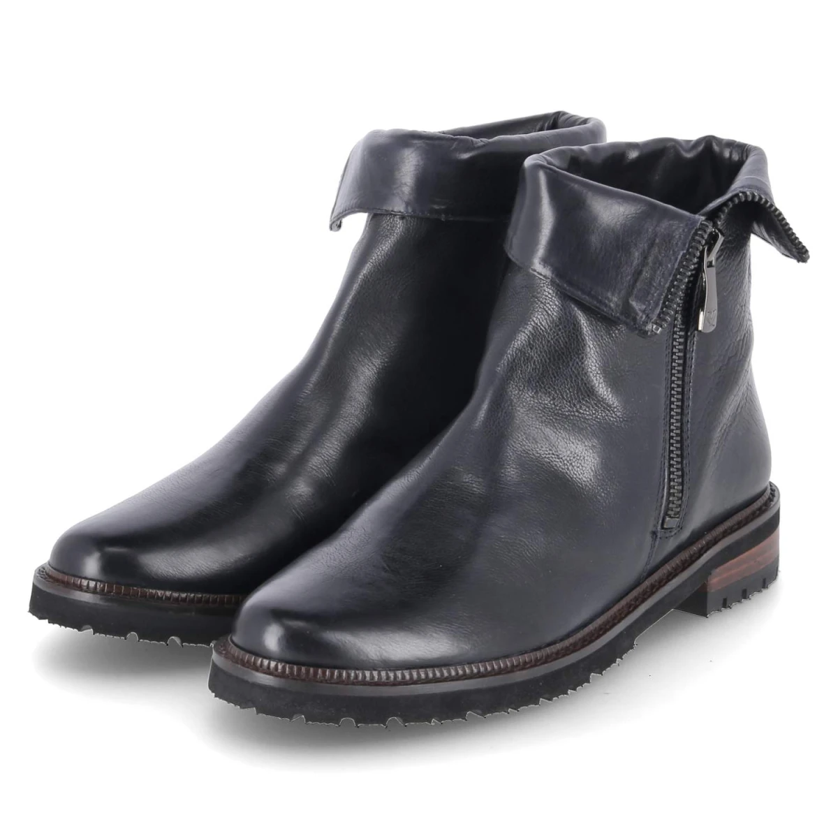 Everybody Stiefeletten NORMA - Gr. 42 - Blau - Glattleder