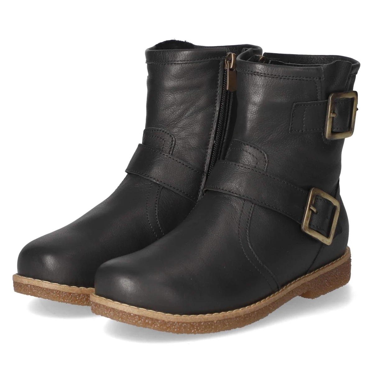 Charlotte of sweden Stiefeletten - Gr. 38 - Schwarz - Glattleder