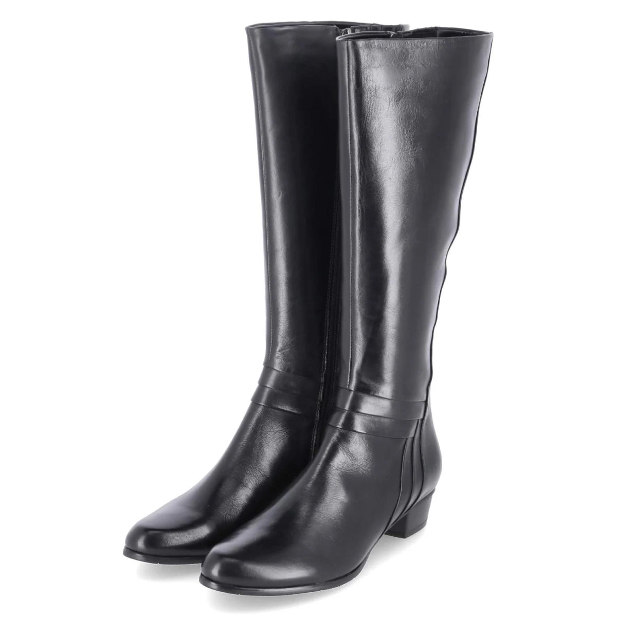 Kaerlek Stiefel - Gr. 42 - Schwarz - Glattleder
