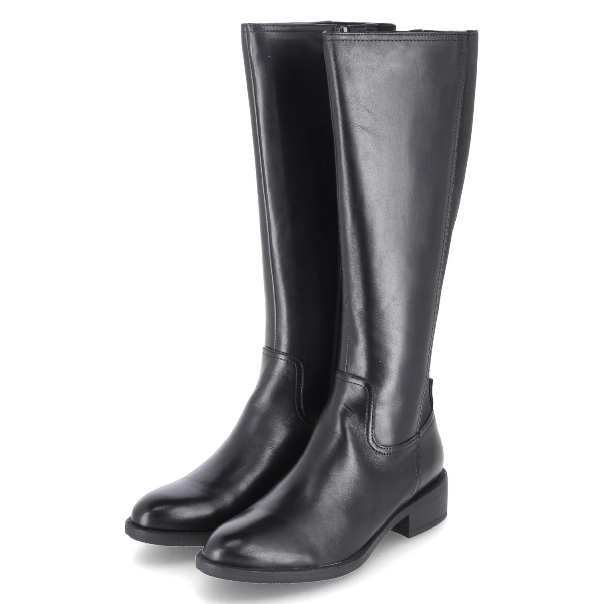 Kaerlek Stiefel - Gr. 42 - Schwarz - Leder & Textil