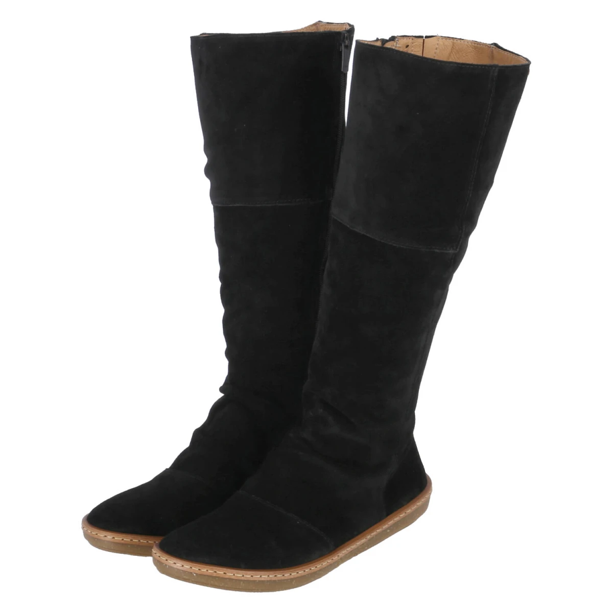 El Naturalista Stiefel CORAL - Gr. 39 - Schwarz - Rauleder