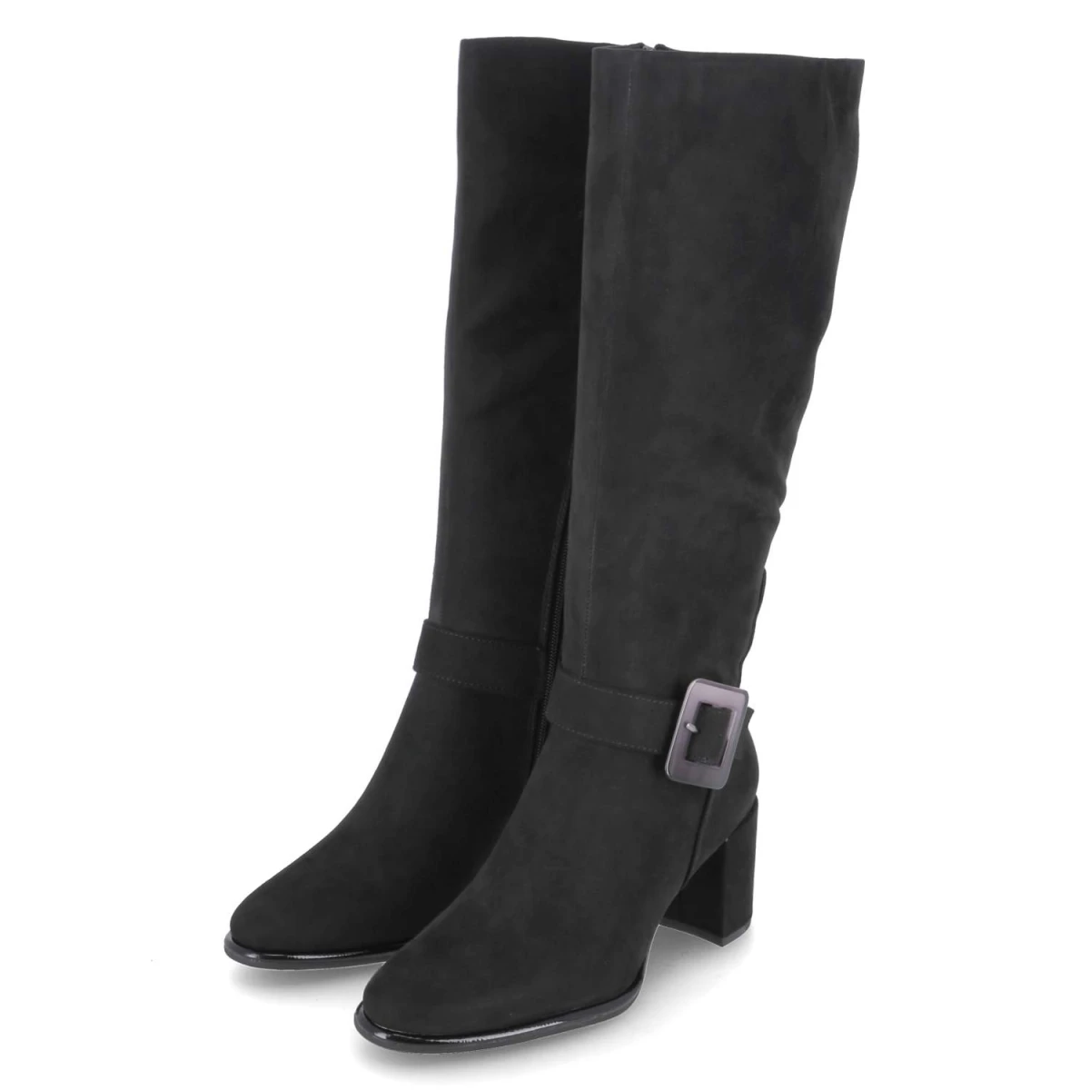 Marco Tozzi Stiefel - Gr. 38 - Schwarz - Textil