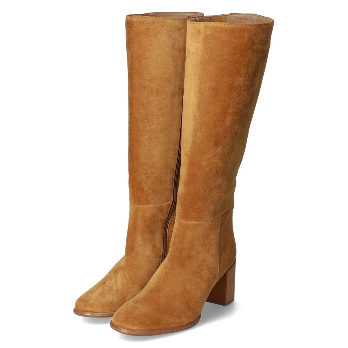 Högl Stiefel - Gr. 40,5 - Braun - Rauleder