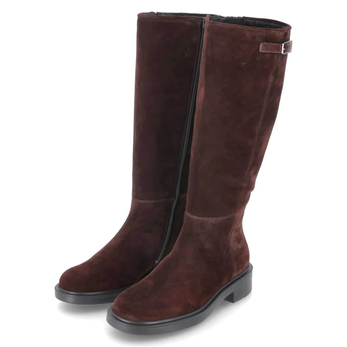 Högl Stiefel - Gr. 38,5 - Braun - Rauleder
