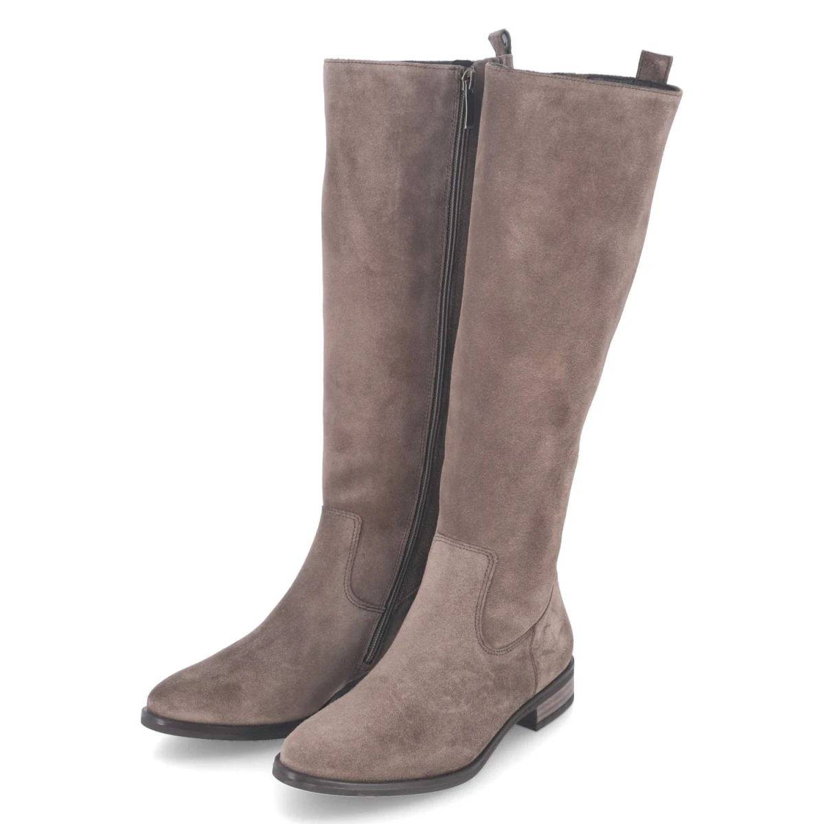 Paul Green Stiefel - Gr. 42 - Braun - Rauleder