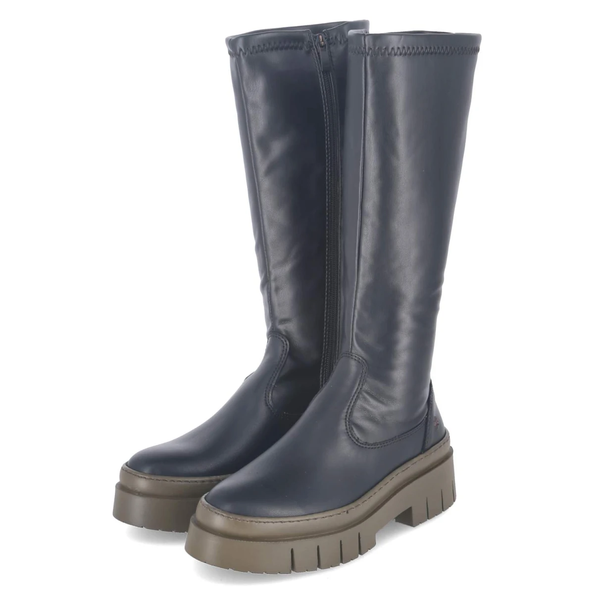 Art Stiefel AMBERES - Gr. 42 - Schwarz - Leder und Synthetik