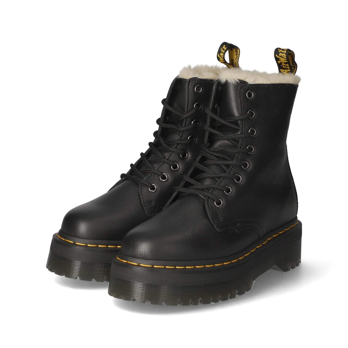 Dr. Martens Winterstiefeletten JADON - Gr. 42 - Schwarz - Glattleder