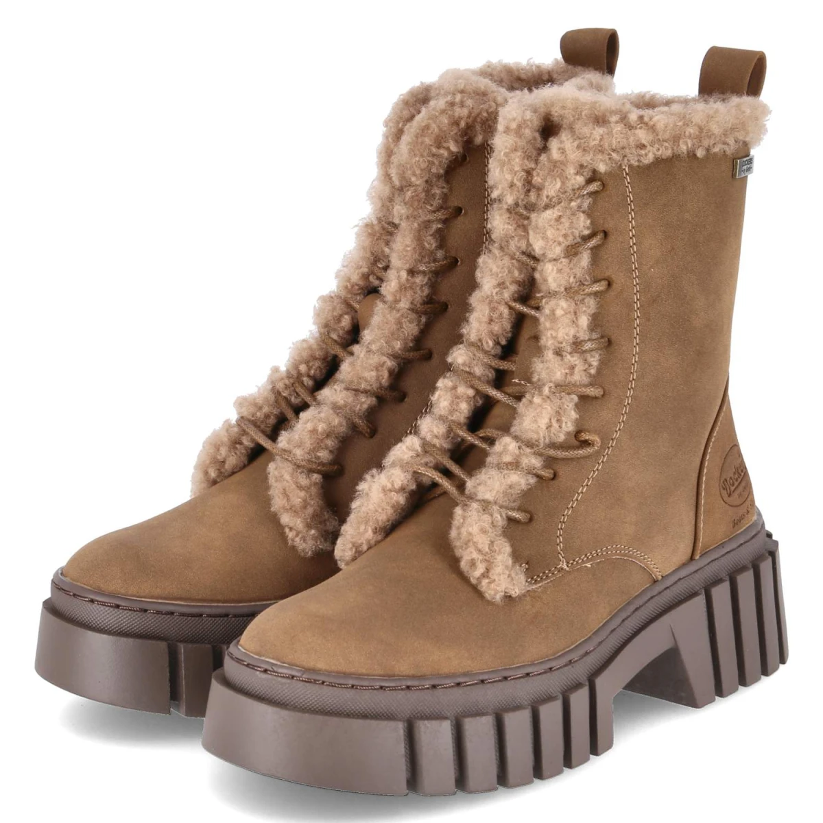 Dockers By Gerli Stiefeletten - Gr. 41 - Braun - Synthetik