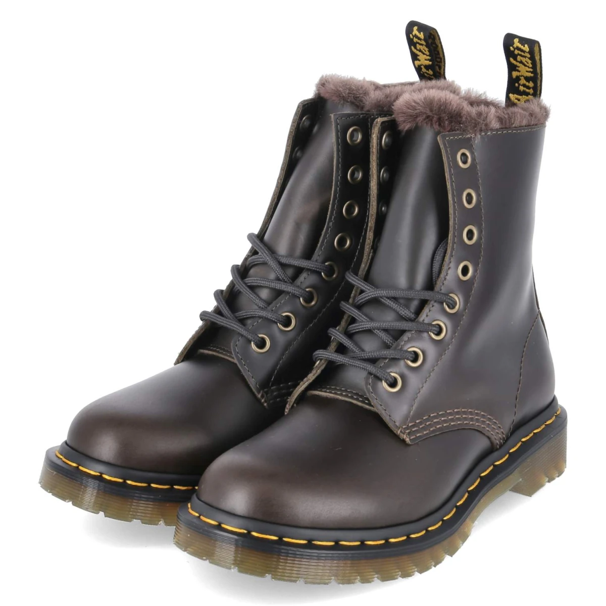 Dr. Martens Winterboots SERENA - Gr. 38 - Braun - Glattleder