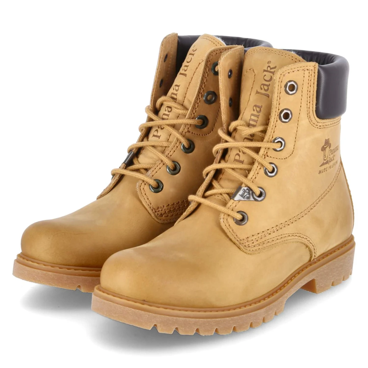 Panama Jack Winterboots PANAMA 03 WOOL B1 - Gr. 37 - Beige - Leder