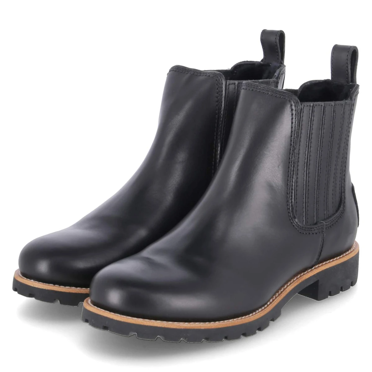 Panama Jack Chelsea Boots BRIGITTE IGLOO - Gr. 39 - Schwarz - Glattleder