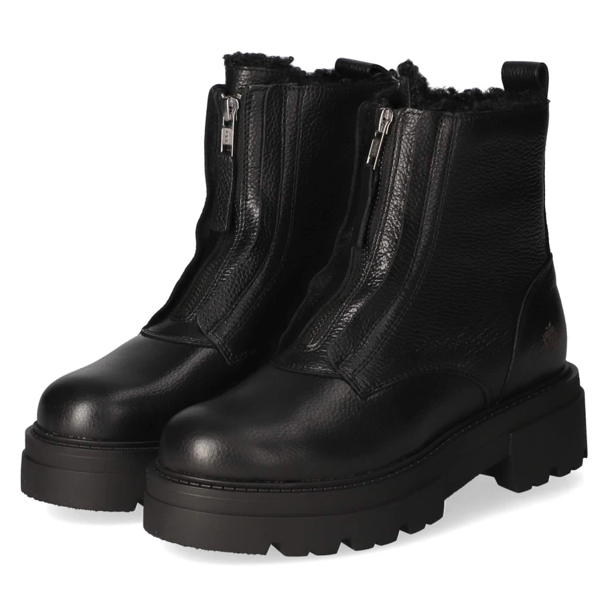 Apple of Eden Winterboots BIG STAR - Gr. 40 - Schwarz - Glattleder