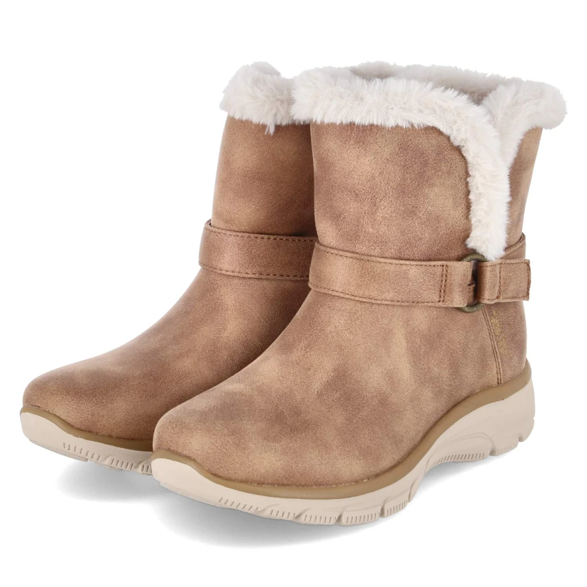 Skechers Slip-ins EASY GOING - Gr. 37 - Braun - Textil