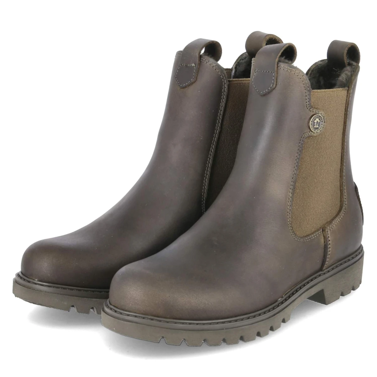 Panama Jack Chelsea Boots FRANCESCA IGLOO - Gr. 39 - Grün - Leder