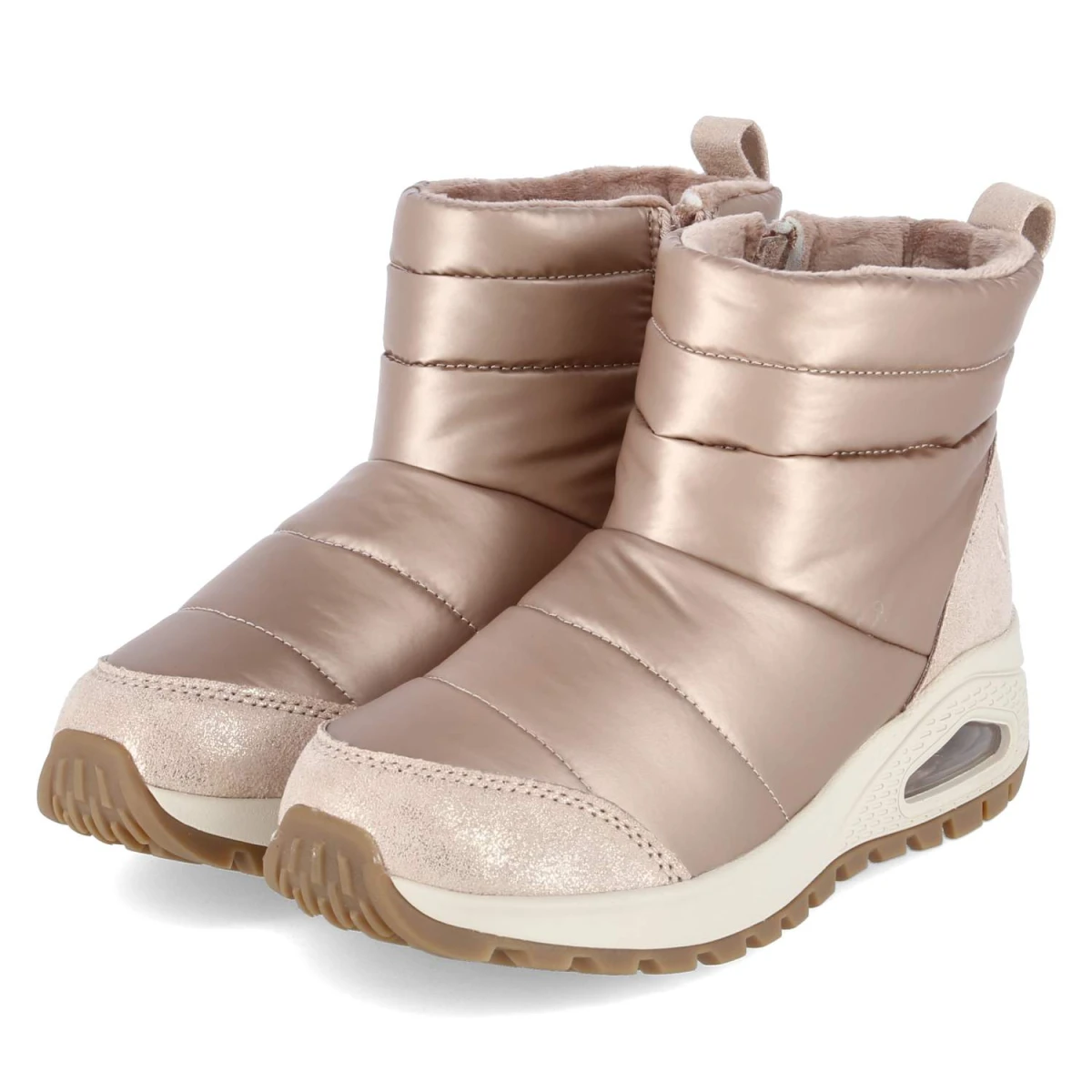 Skechers Boots UNO RUGGED PUFFER DAZE - Gr. 41 - Gold - Textil