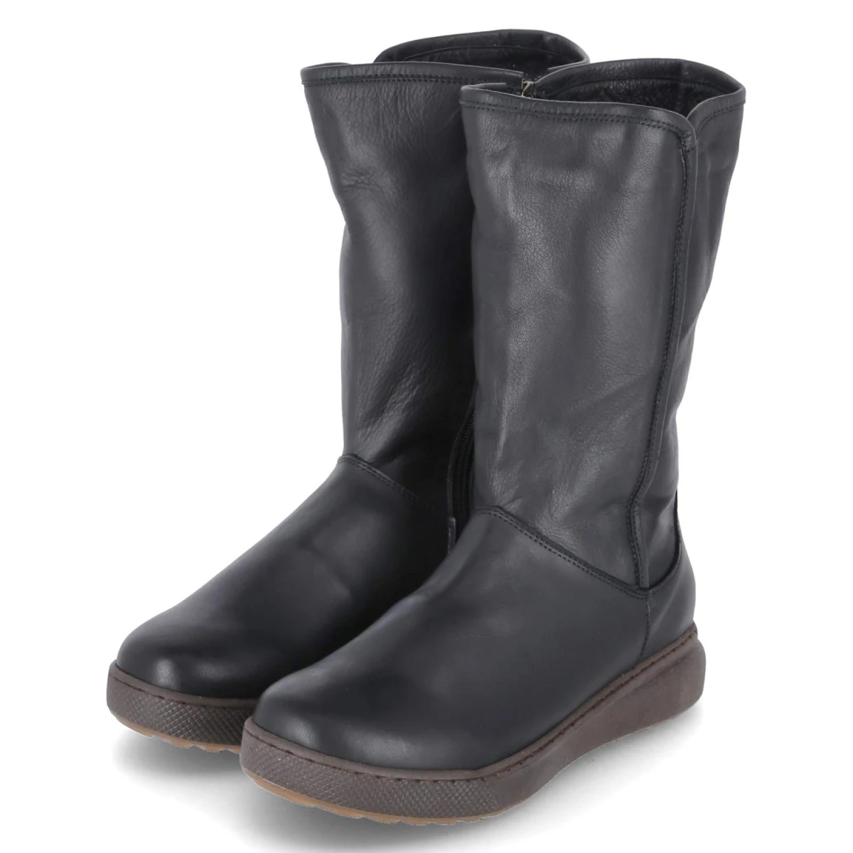 Andrea Conti Winterstiefel - Gr. 41 - Schwarz - Glattleder