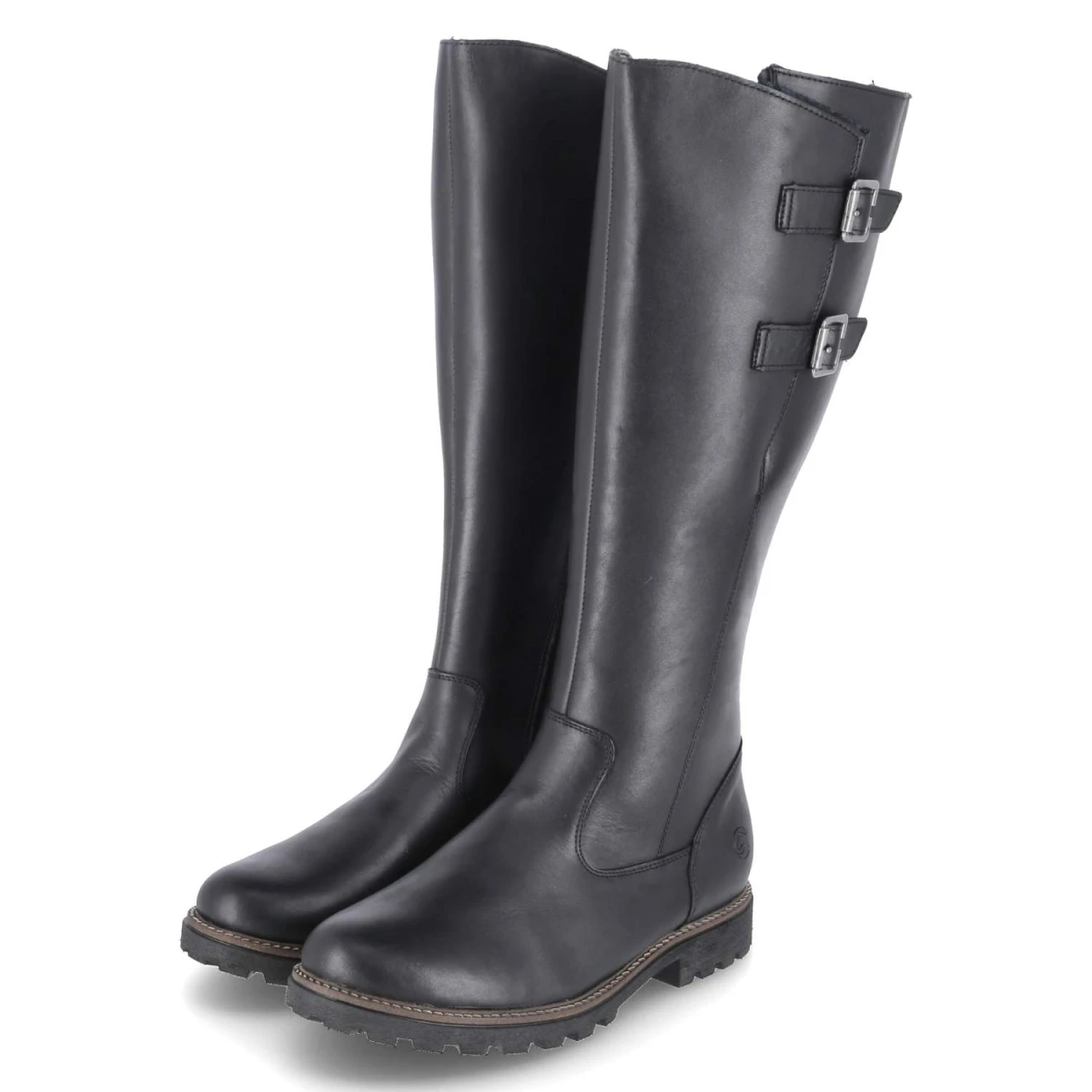Remonte Winterstiefel - Gr. 36 - Schwarz - Glattleder