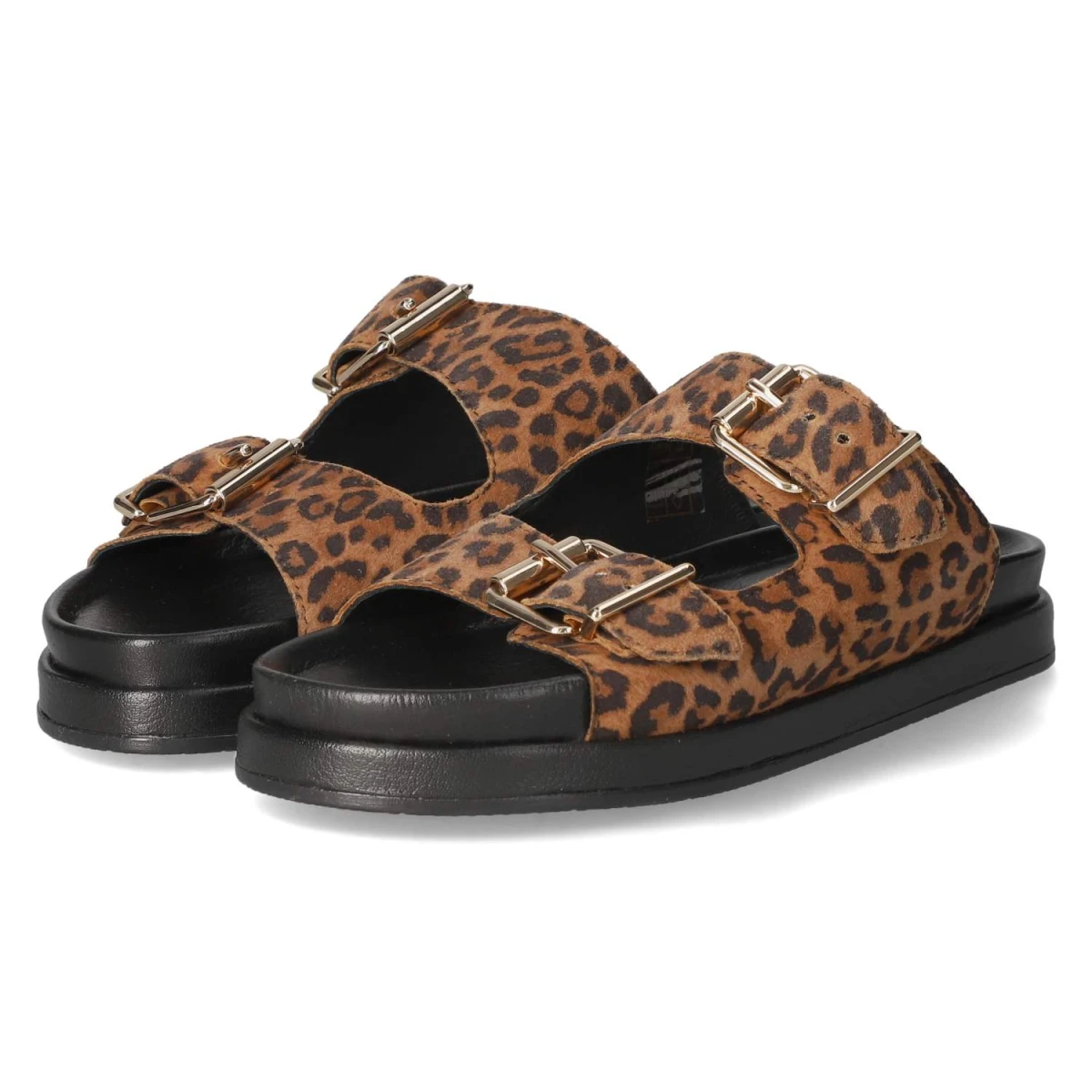 Kaerlek Pantoletten - Gr. 39 - Beige - Rauleder