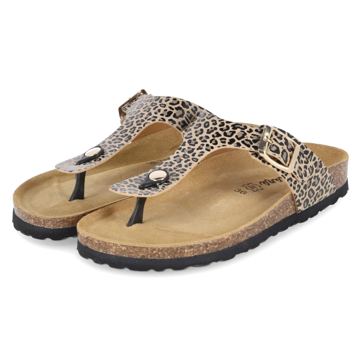Beliana Zehentrenner - Gr. 39 - Beige - Synthetik