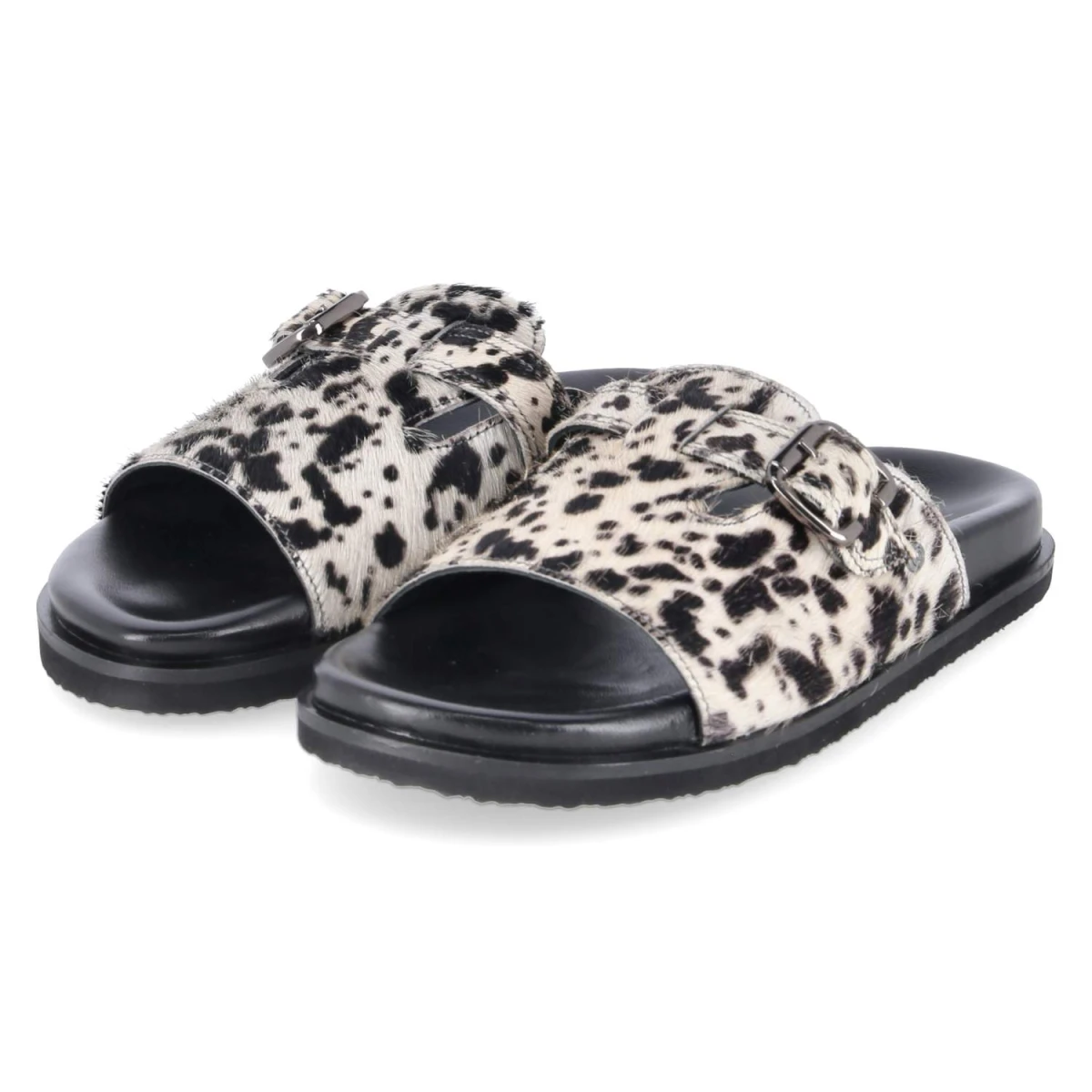 Palado Pantoletten - Gr. 40 - Beige - Rauleder