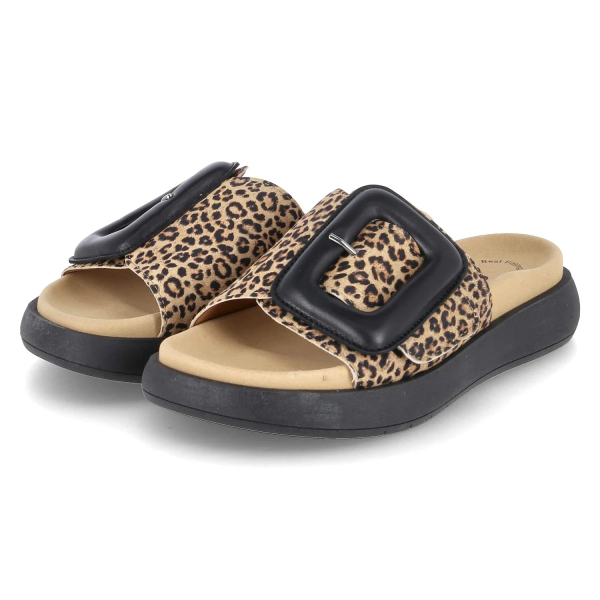 Gabor Pantoletten - Gr. 44 - Beige - Rauleder