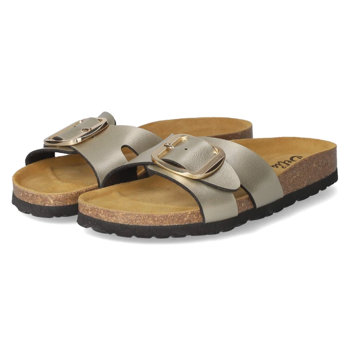 Beliana Pantoletten - Gr. 38 - Gold - Synthetik