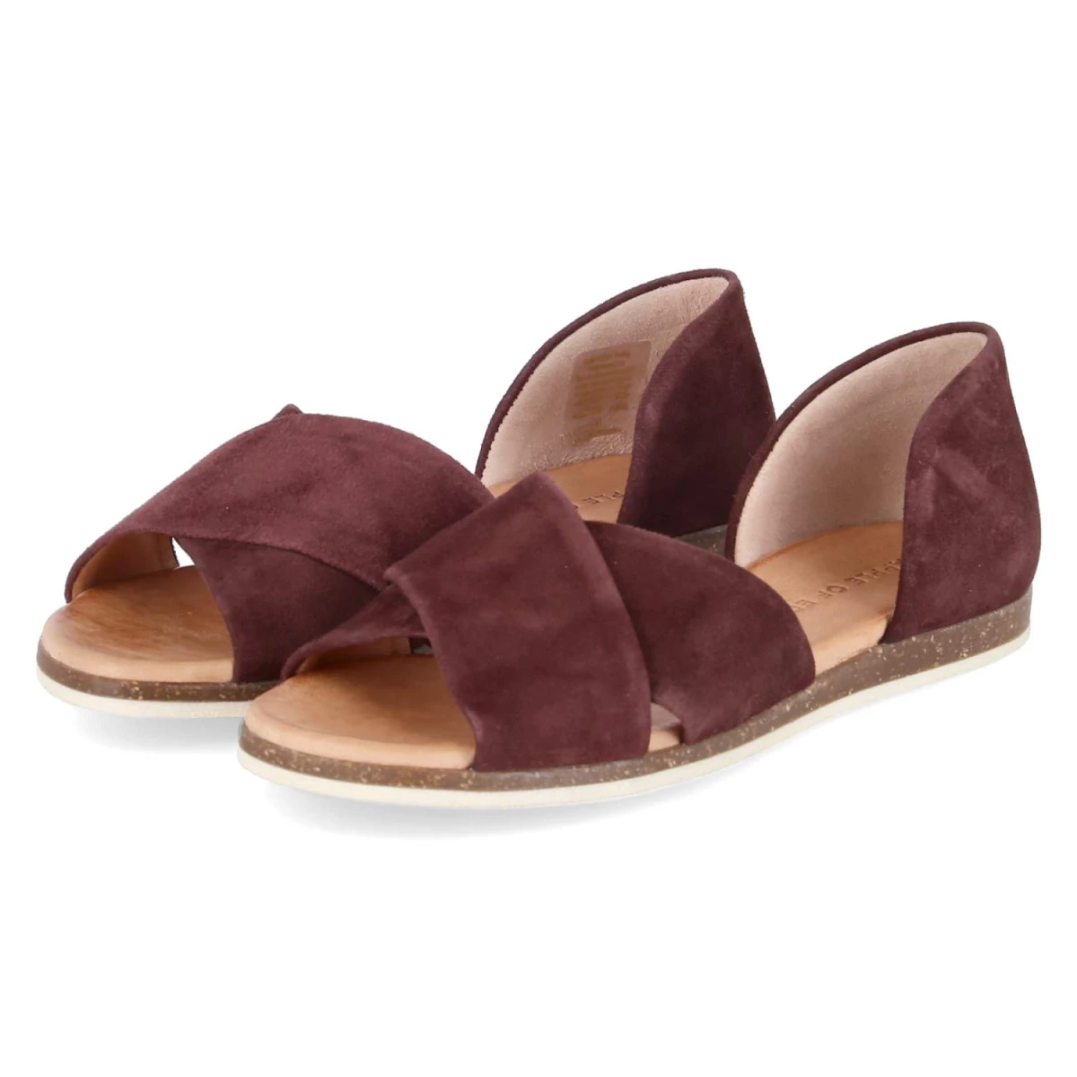 Apple of Eden Sandalen CHIUSI - Gr. 38 - Rot - Rauleder