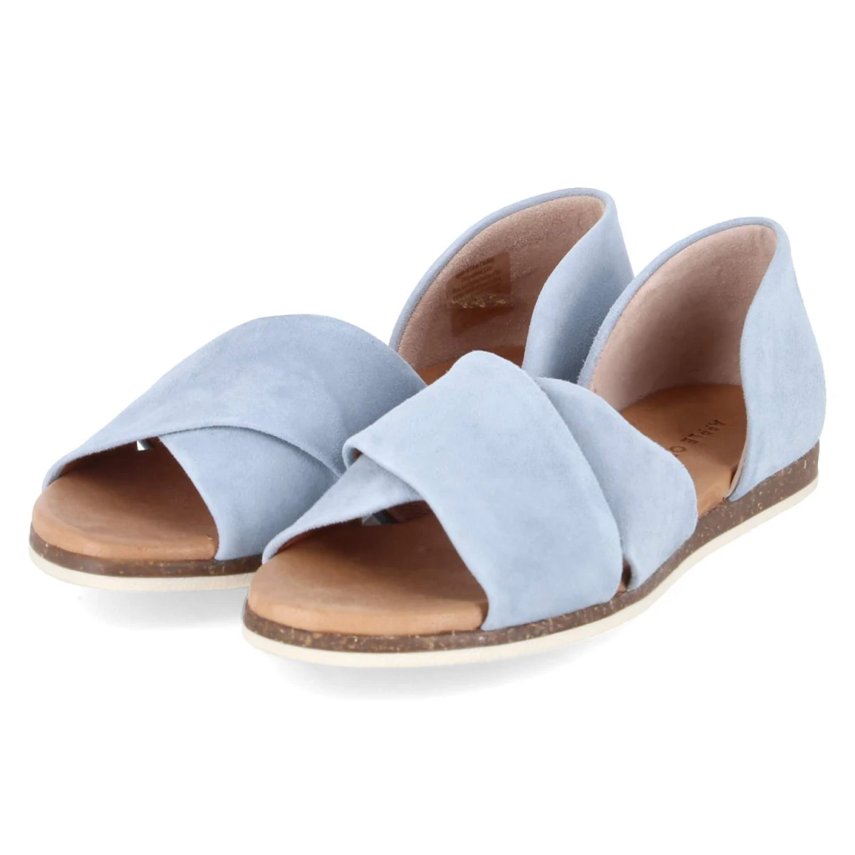 Apple of Eden Sandalen CHIUSI - Gr. 40 - Blau - Rauleder