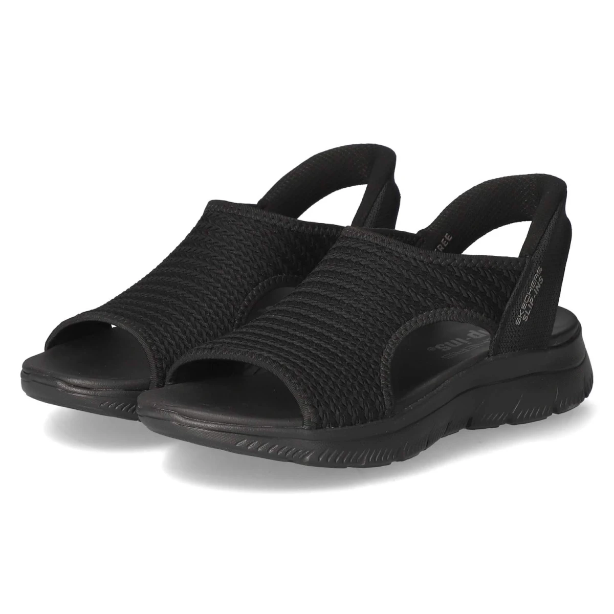 Skechers Sandalen SWEETLY EVOLVED - Gr. 40 - Schwarz - Textil