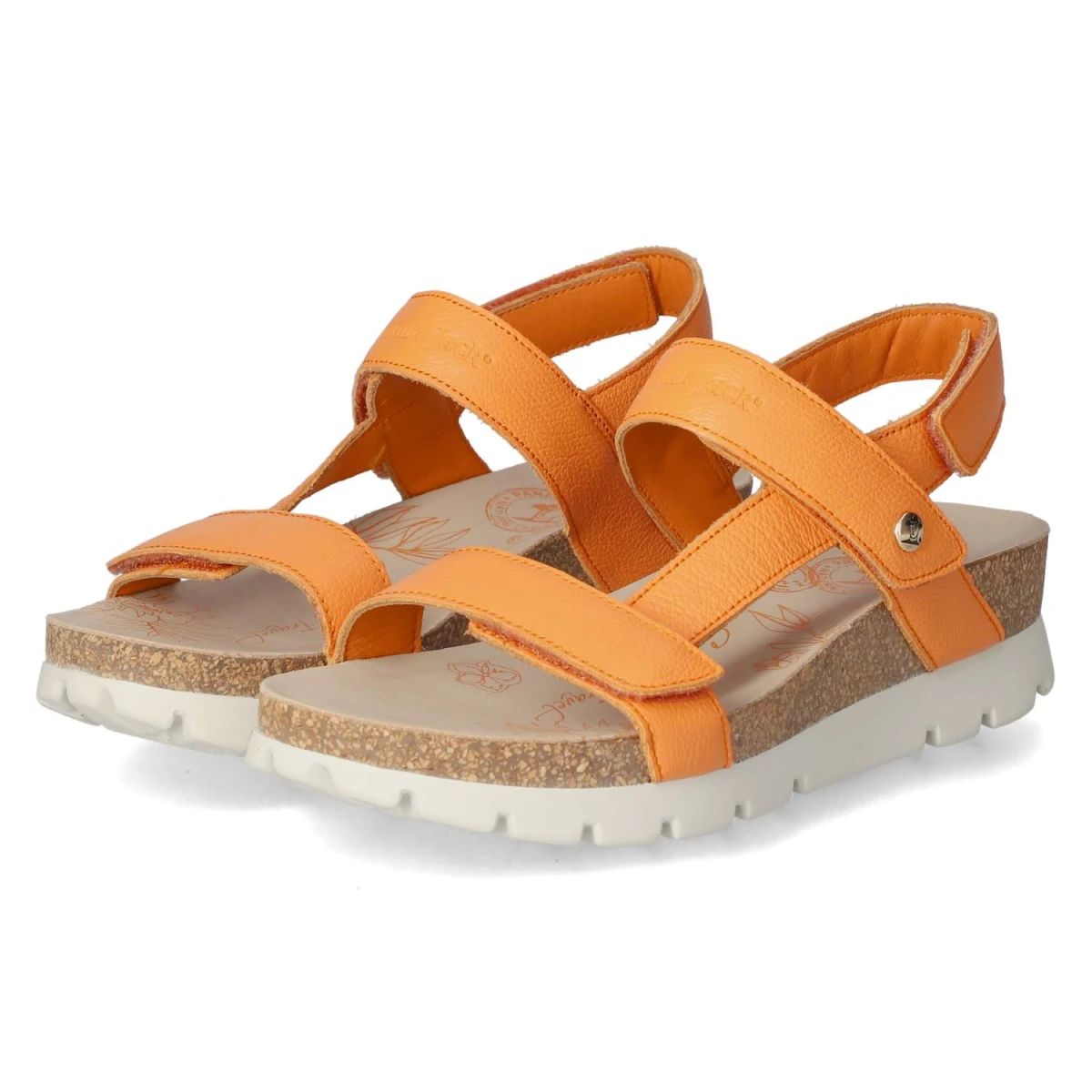 Panama Jack Sandalen SELMA - Gr. 36 - Orange - Glattleder