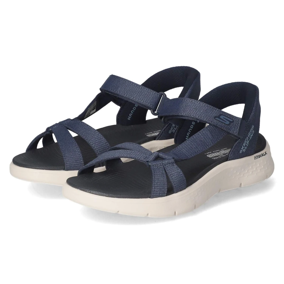 Skechers Sandalen GO WALK FLEX - Gr. 39 - Blau - Textil