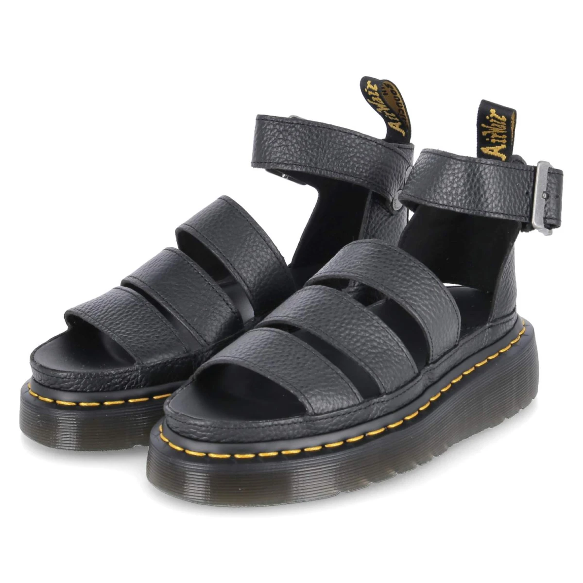 Dr. Martens Sandalen CLARISSA 2 QUAD - Gr. 41 - Schwarz - Glattleder