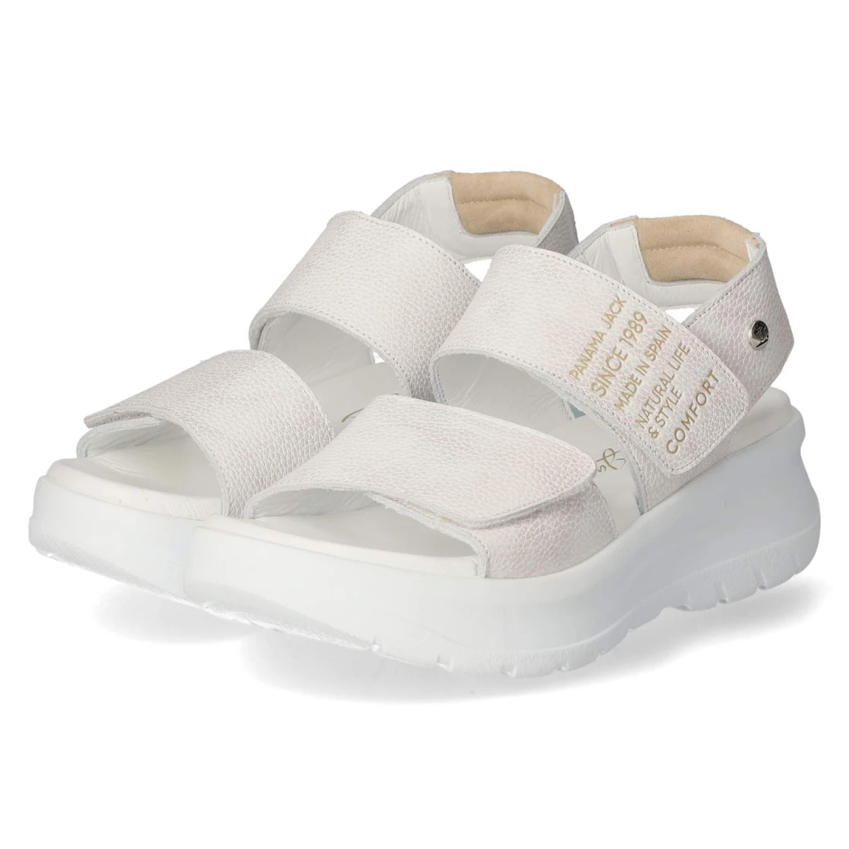 Panama Jack Sandalen NOAH - Gr. 38 - Beige - Glattleder