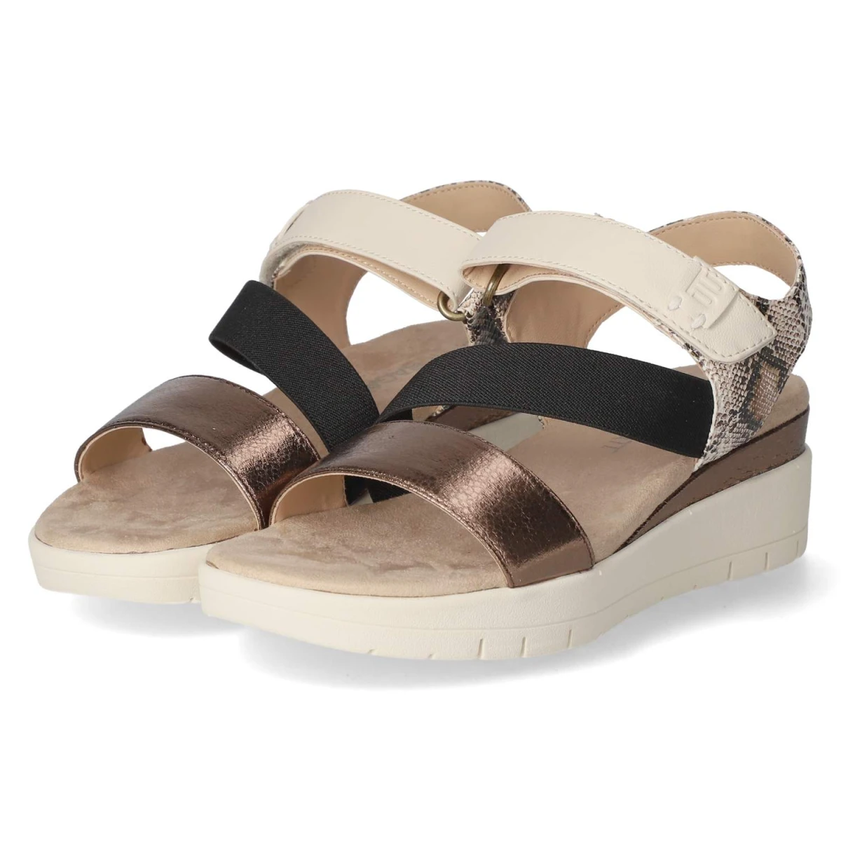 Bagatt Sandaletten SENAY - Gr. 39 - Mehrfarbig - Textil & Synthetik