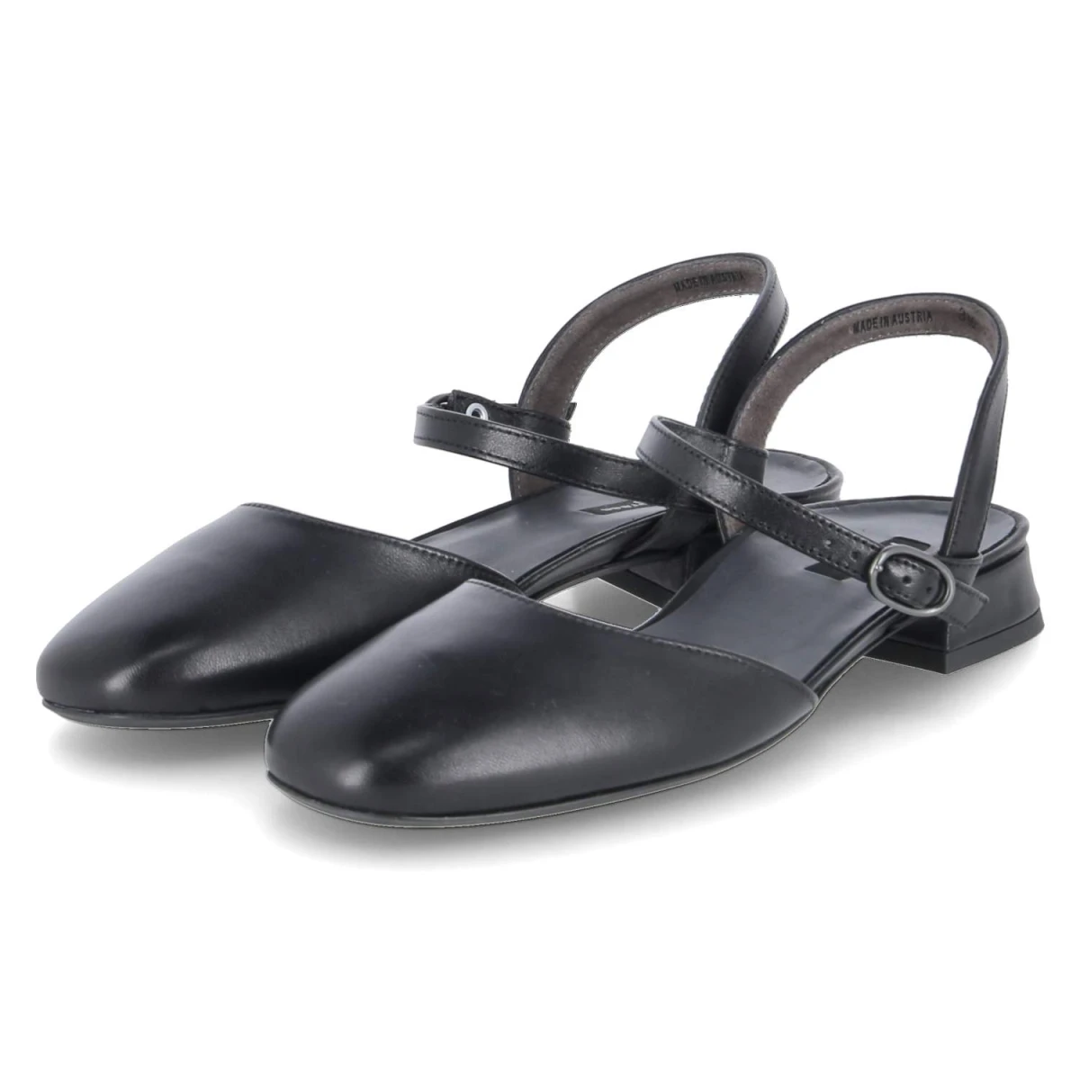 Paul Green Sandalen - Gr. 38,5 - Schwarz - Glattleder