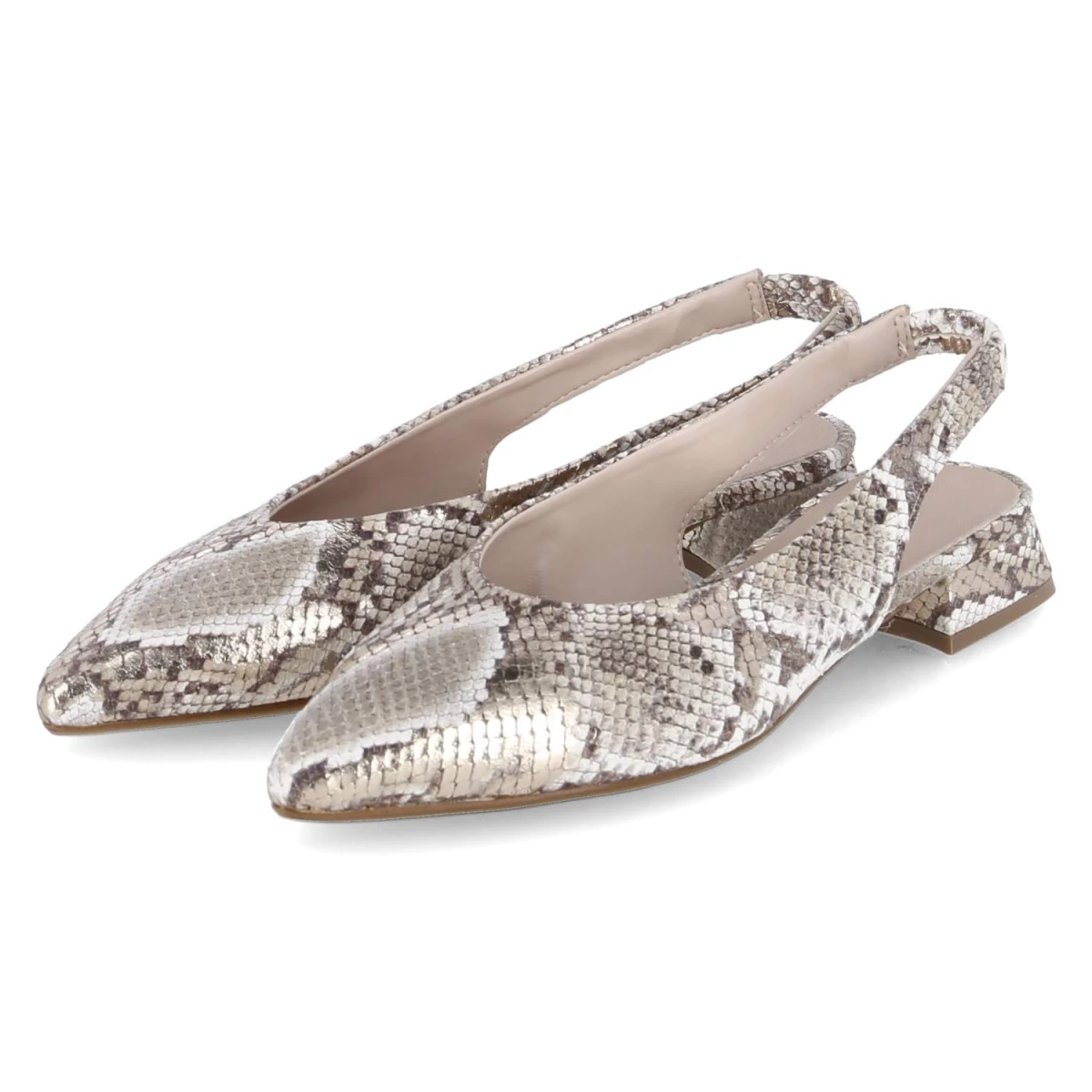 Kaerlek Slingballerinas - Gr. 42 - Gold - Leder