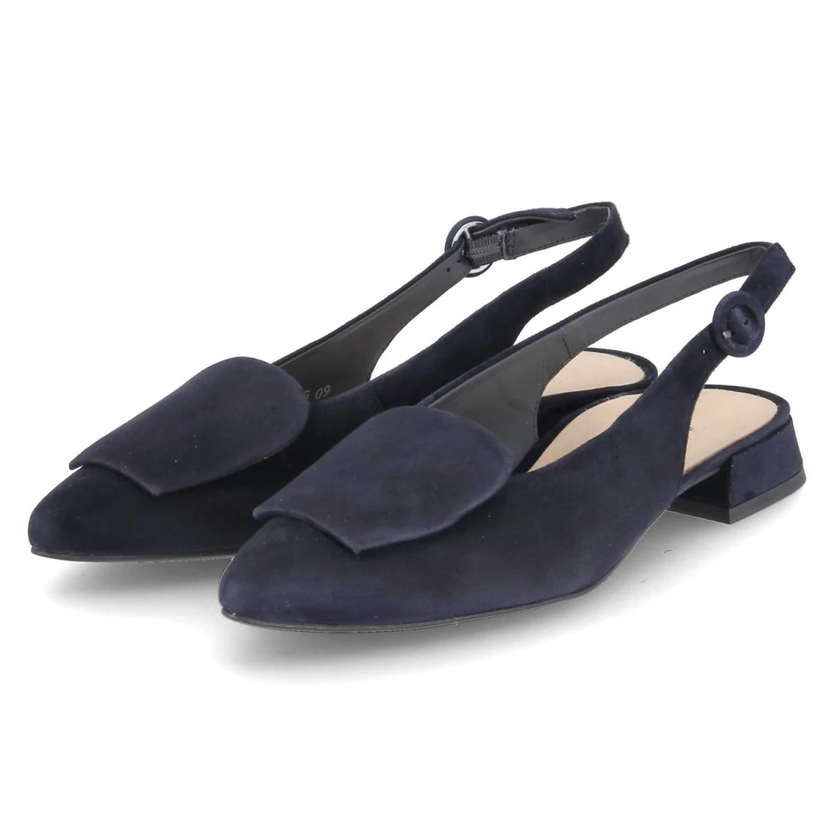Paul Green Slingballerinas - Gr. 37,5 - Blau - Rauleder