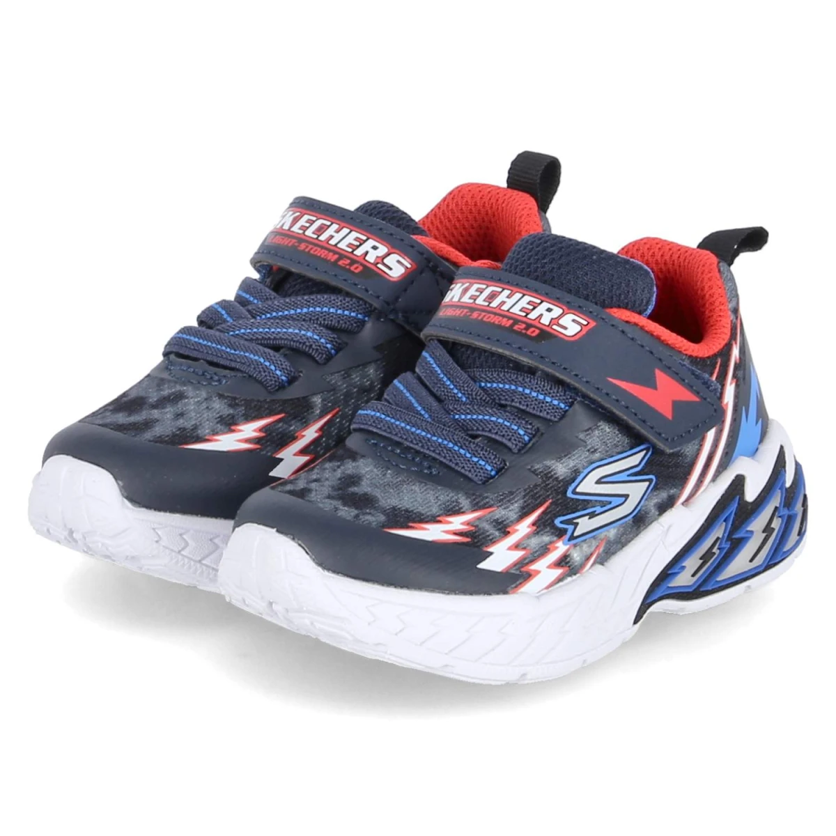 Skechers Low Sneaker LIGHT STORM 2.0 - Gr. 22 - Blau - Textil & Synthetik