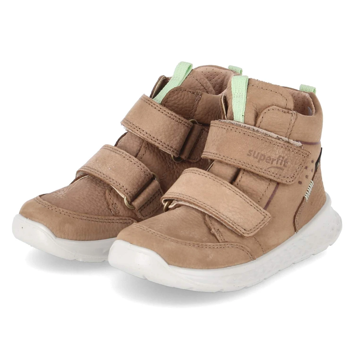 Superfit Stiefeletten BREEZE - Gr. 26 - Braun - Rauleder