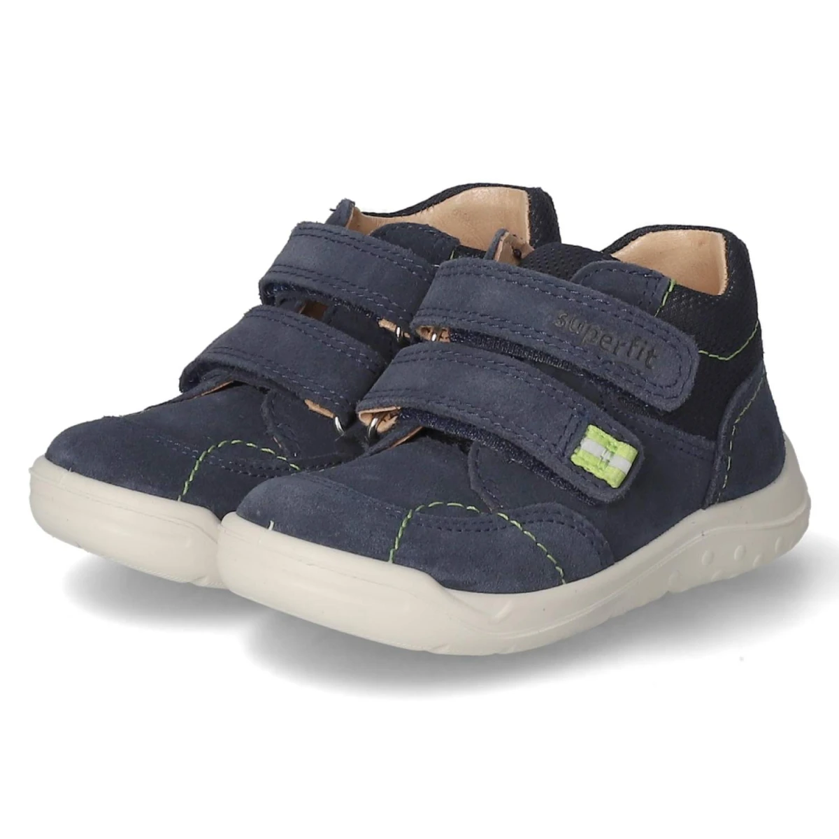 Superfit Stiefeletten WHALEY - Gr. 23 - Blau - Leder & Textil