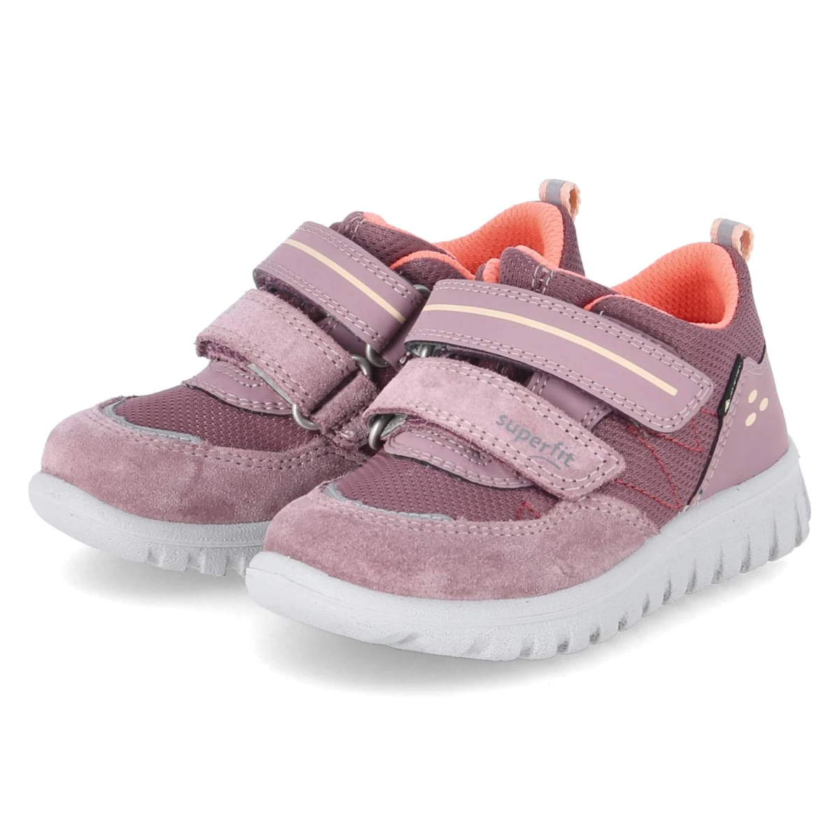 Superfit Halbschuhe SPORT7 MINI - Gr. 21 - Lila - Leder & Textil