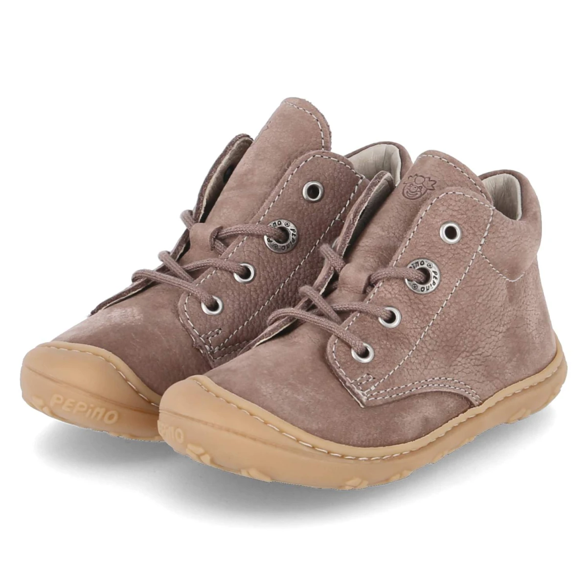 Pepino Halbschuhe CORY - Gr. 24 - Braun - Rauleder