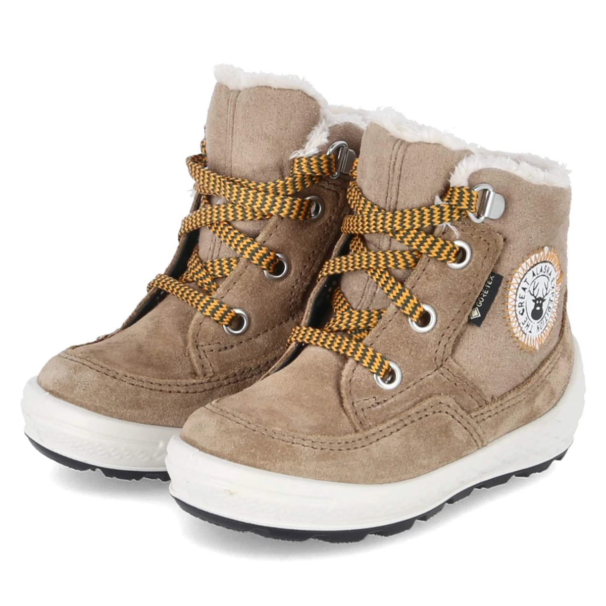 Superfit Stiefeletten GROOVY - Gr. 27 - Braun - Leder & Textil