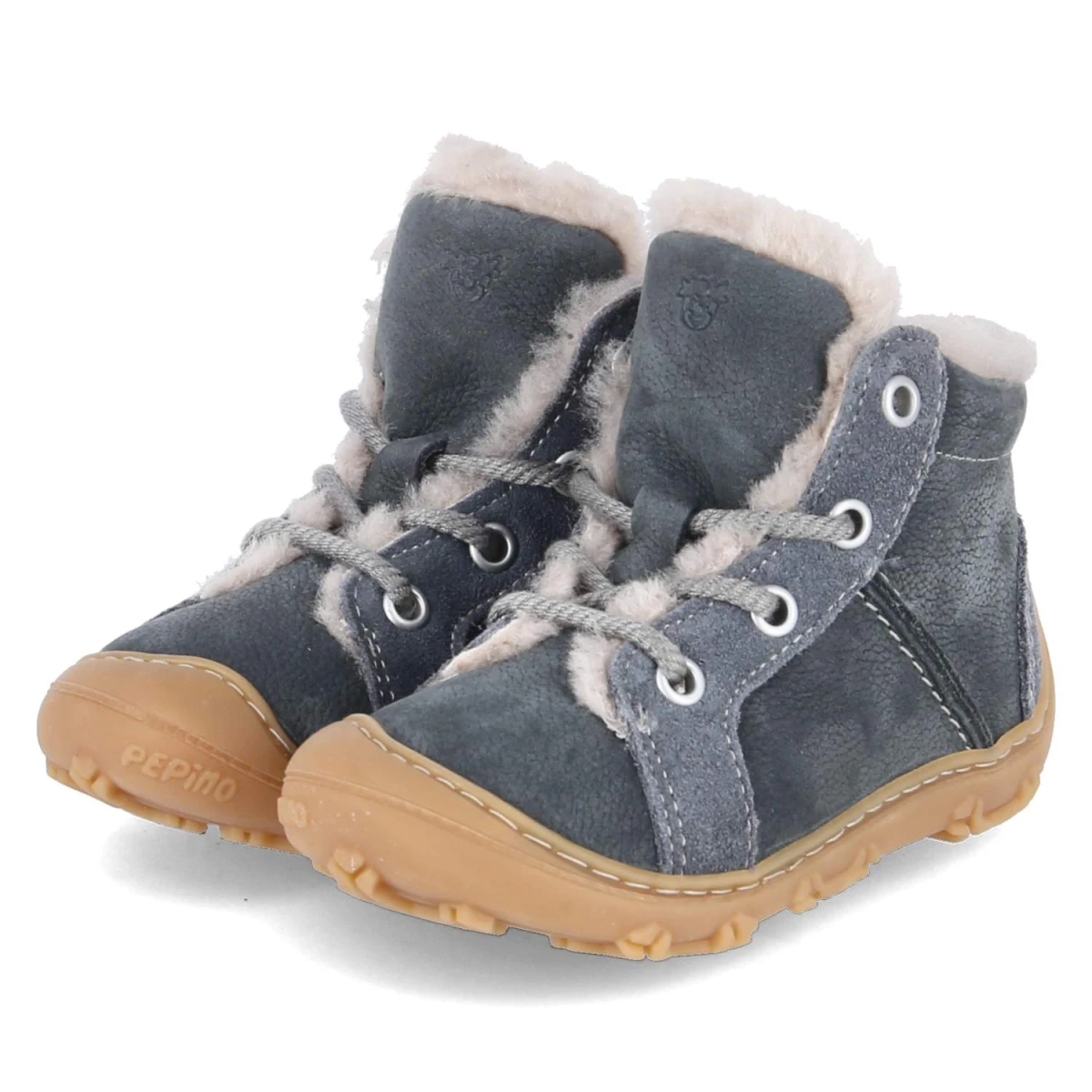 Pepino Winterschuhe ELIA - Gr. 25 - Blau - Rauleder
