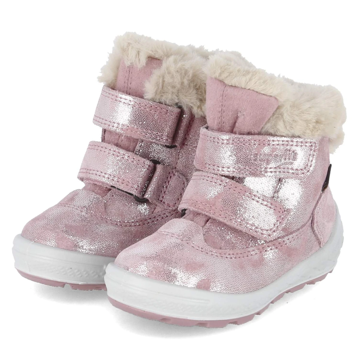 Superfit Stiefeletten GROOVY 2.0 - Gr. 20 - Rosa - Leder & Textil