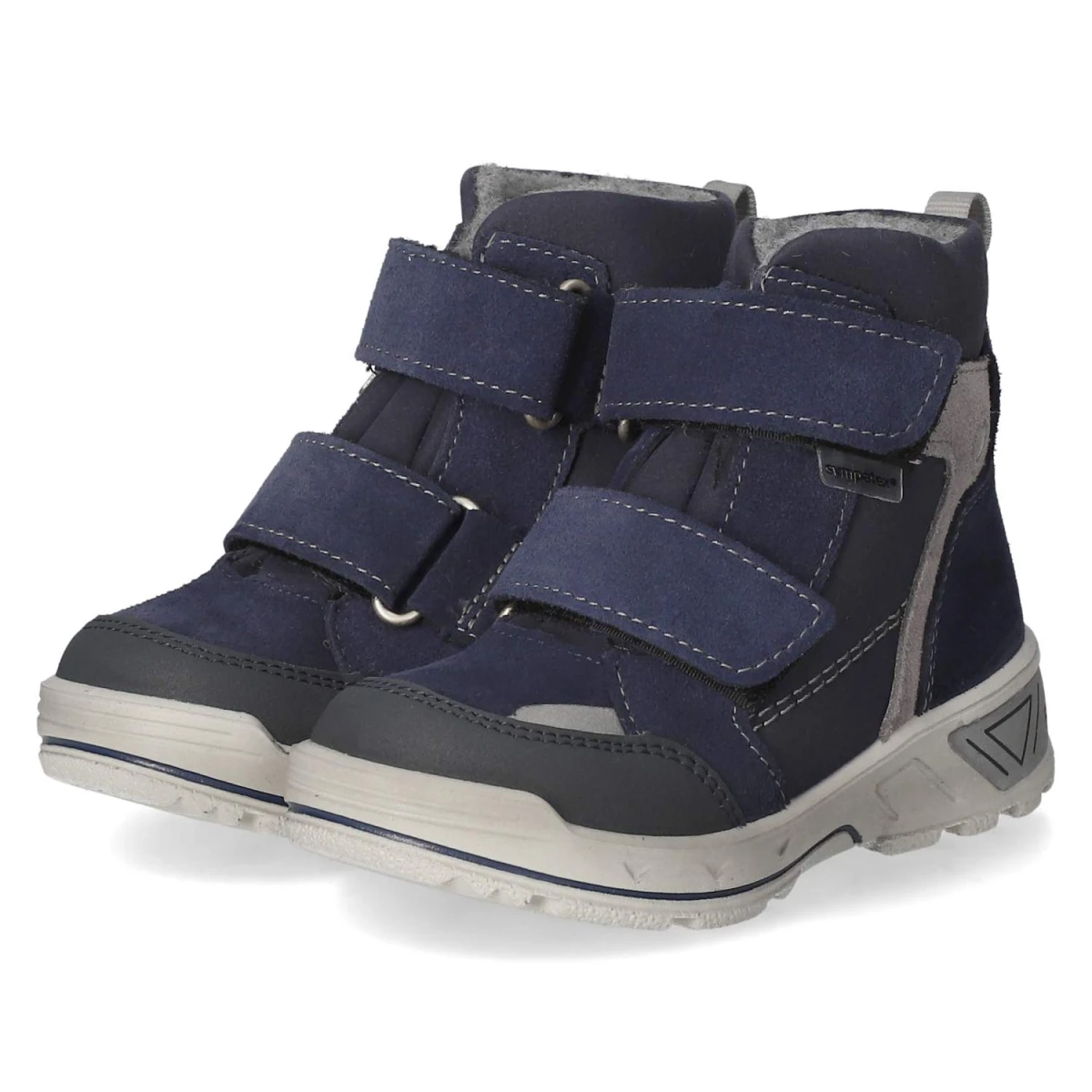 Pepino Stiefeletten JANNE - Gr. 25 - Blau - Leder und Synthetik