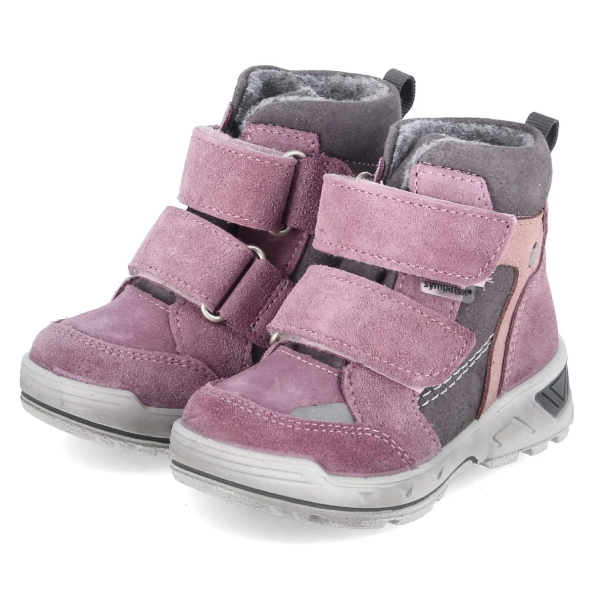Pepino Winterstiefel JANNE - Gr. 22 - Violett - Leder und Synthetik