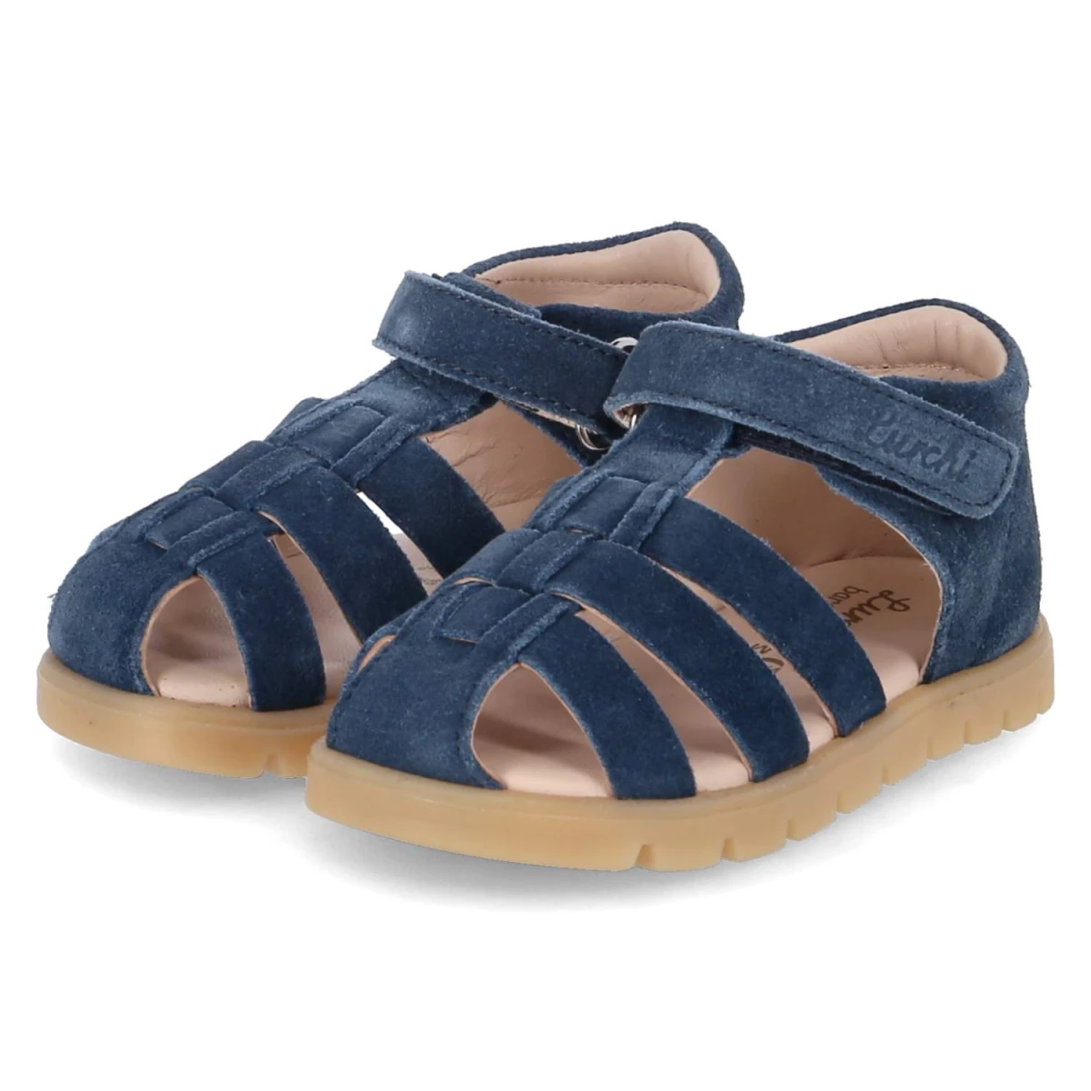Lurchi Sandalen MOMO - Gr. 21 - Blau - Rauleder