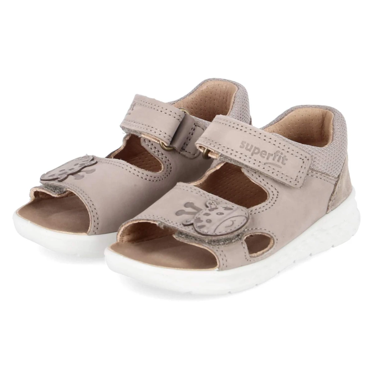 Superfit Sandalen LAGOON - Gr. 19 - Beige - Leder